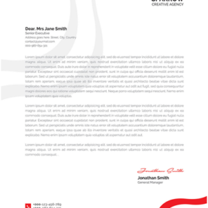 custom letterhead