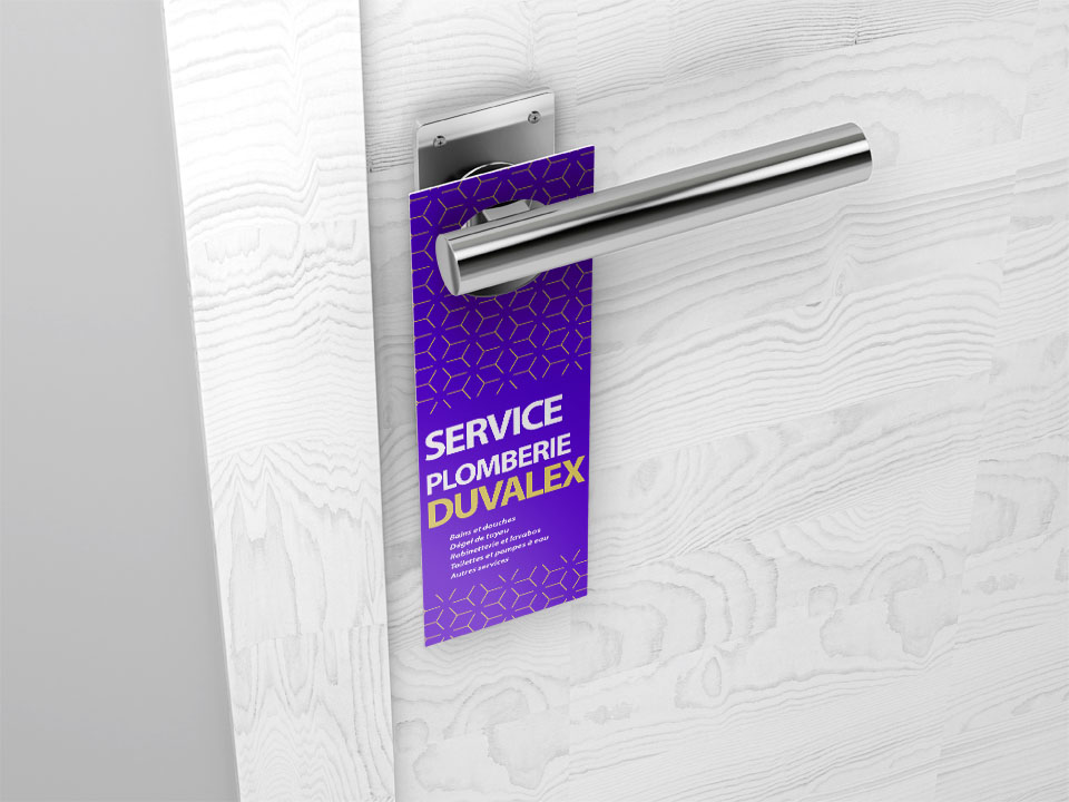 custom door hanger custom door hangers