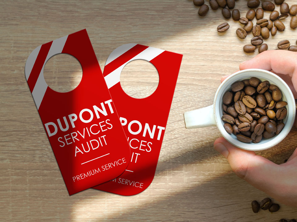 Door Hanger Mockup Template