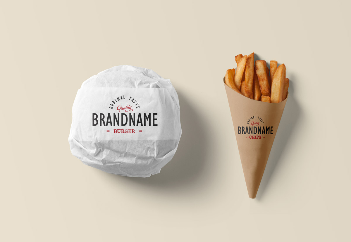 Custom Logo Food Grade Parchment Burger Printed Sandwich Wrapping